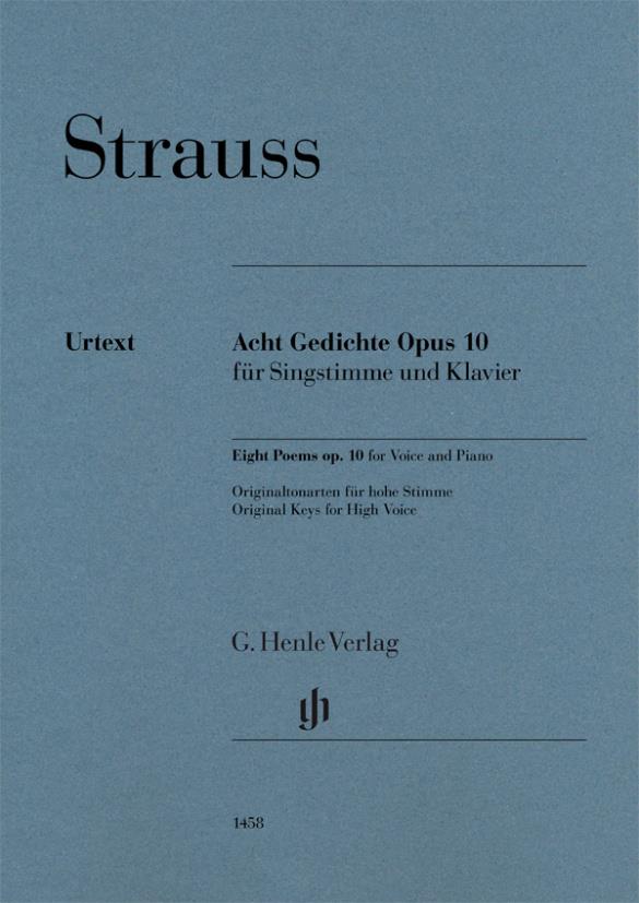 Huit poèmes op. 10 (STRAUSS RICHARD)