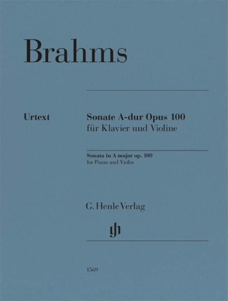 Sonate A-Dur Opus 100 (BRAHMS JOHANNES)