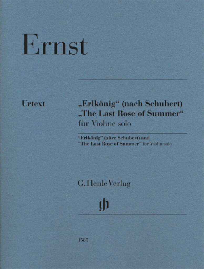 Erlknig - The Last Rose of Summer (ERNST HEINRICH WILHELM)