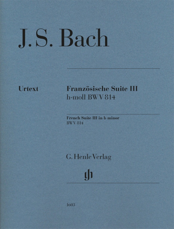 Suite Franaise III - r mineur BWV 814 (BACH JOHANN SEBASTIAN)