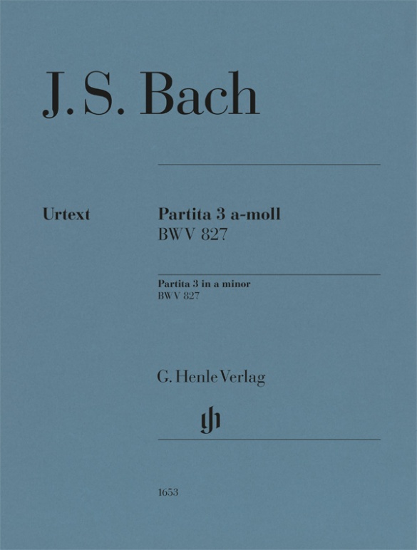 Partita n° 3 en la mineur BWV 827 (BACH JOHANN SEBASTIAN)