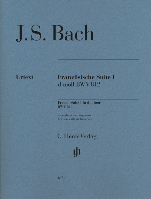 Suite Franaise I - r mineur BWV 812 (BACH JOHANN SEBASTIAN)