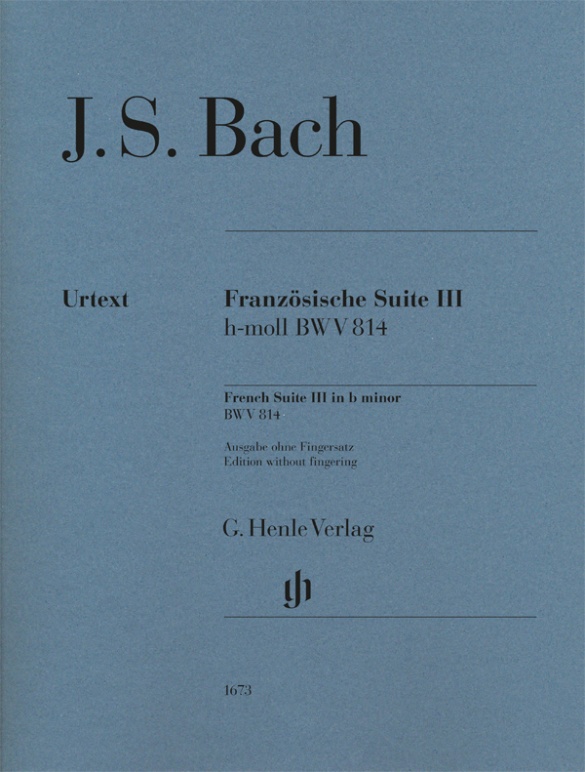 Suite Française III - ré mineur BWV 814 (BACH JOHANN SEBASTIAN)