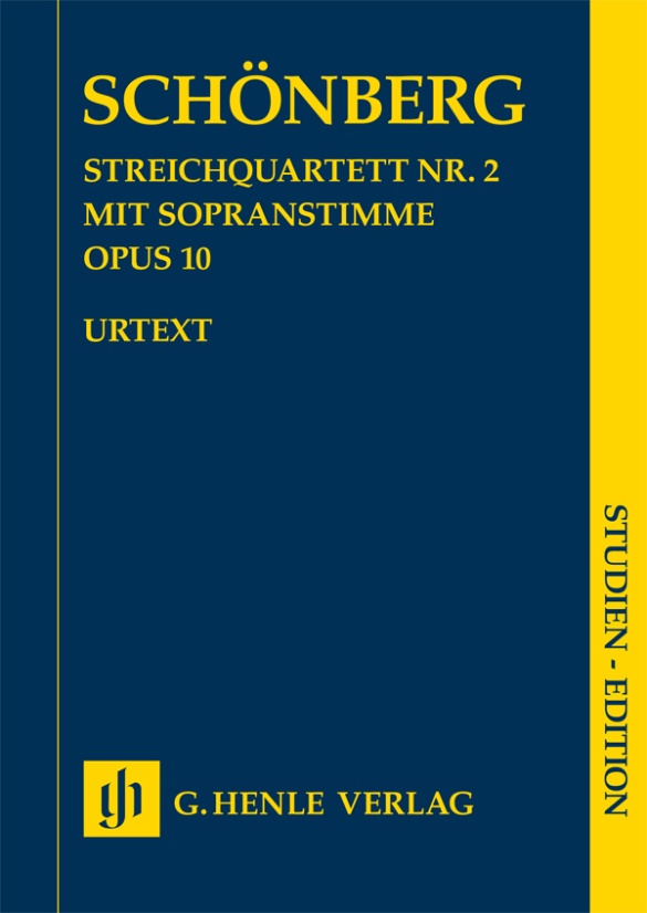Quatuor  cordes n 2 op. 10 avec voix de soprano (SCHOENBERG ARNOLD)