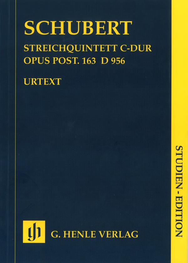 String Quintet C Major Op. Post. 163 D 956 (SCHUBERT FRANZ)