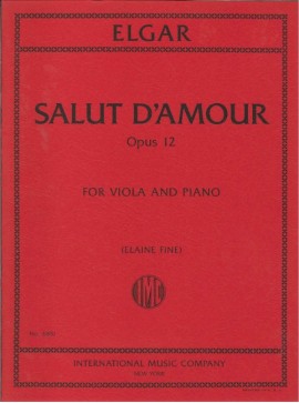 Salut d'Amour Op. 12 (ELGAR EDWARD)