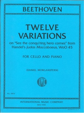 Twelve Variations (BEETHOVEN LUDWIG VAN)