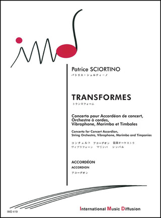 Transformes (SCIORTINO PATRICE)