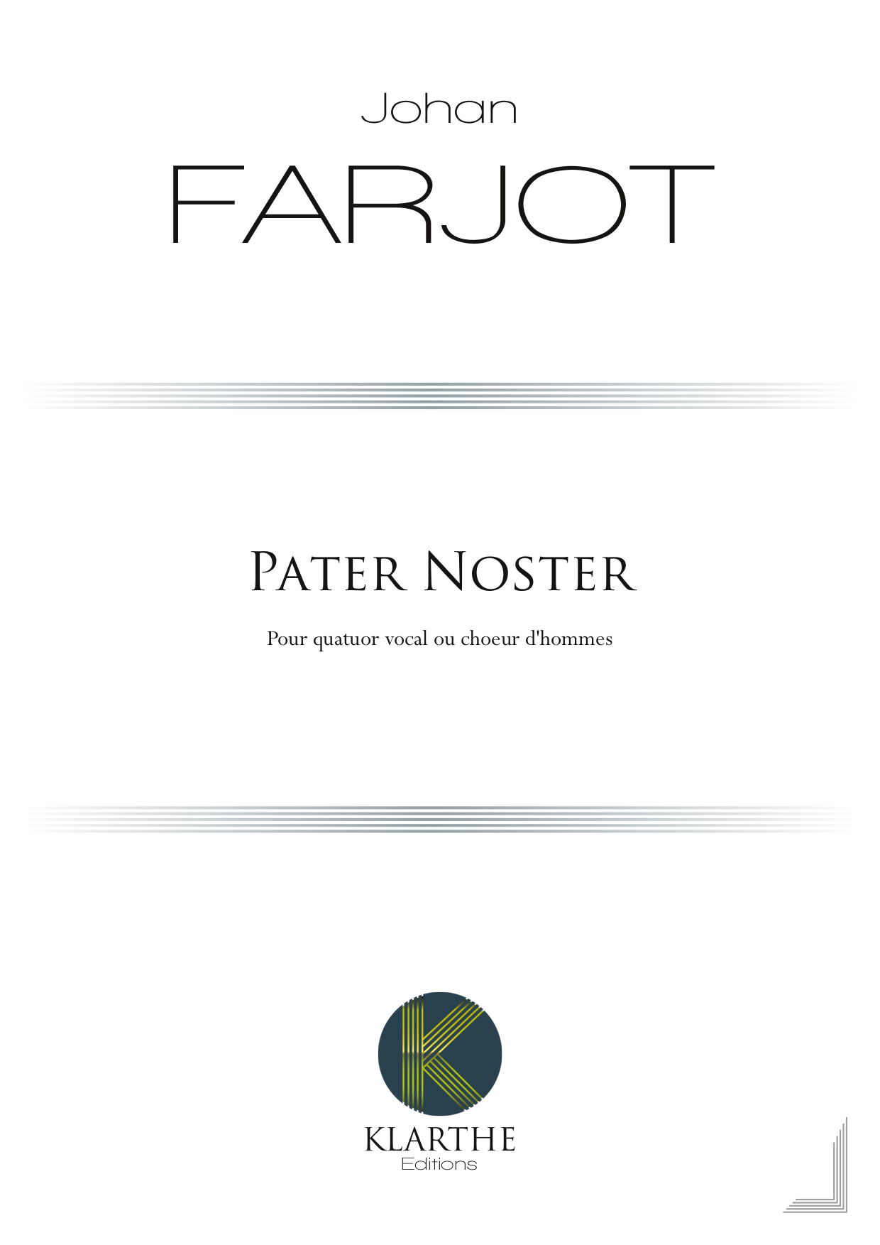 Pater Noster (FARJOT JOHAN)