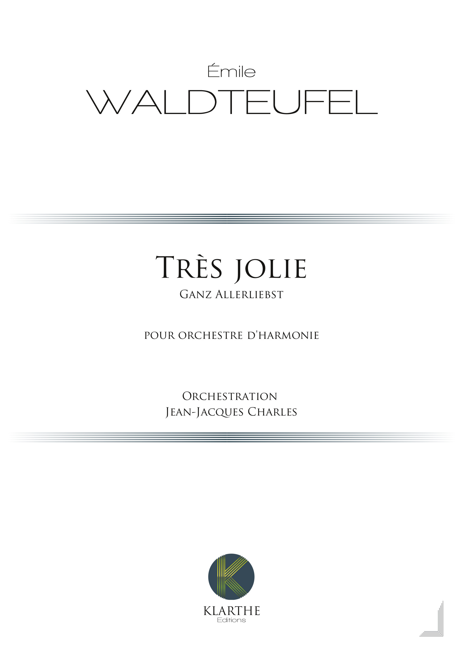 Trs jolie, opus 159 (WALDTEUFEL EMILE)