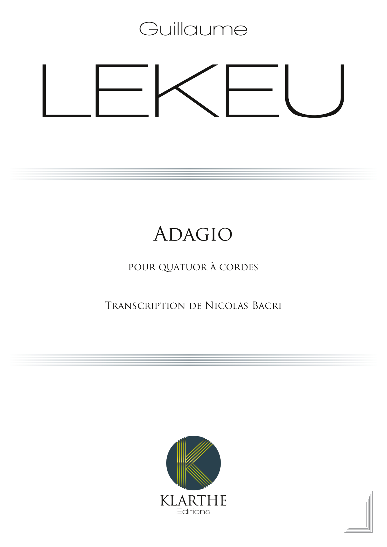 Adagio (LEKEU GUILLAUME)