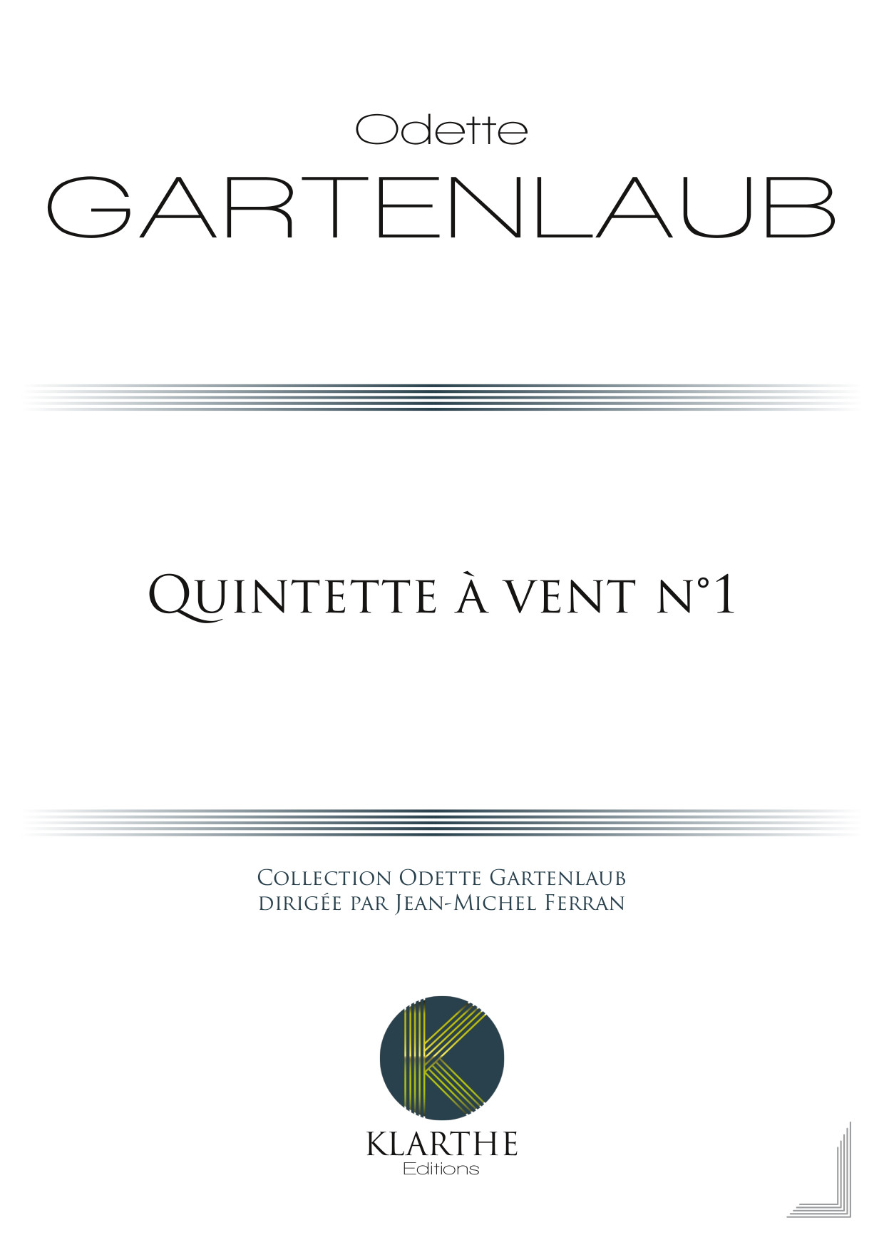 Quintette � vent n�1 (GARTENLAUB ODETTE)