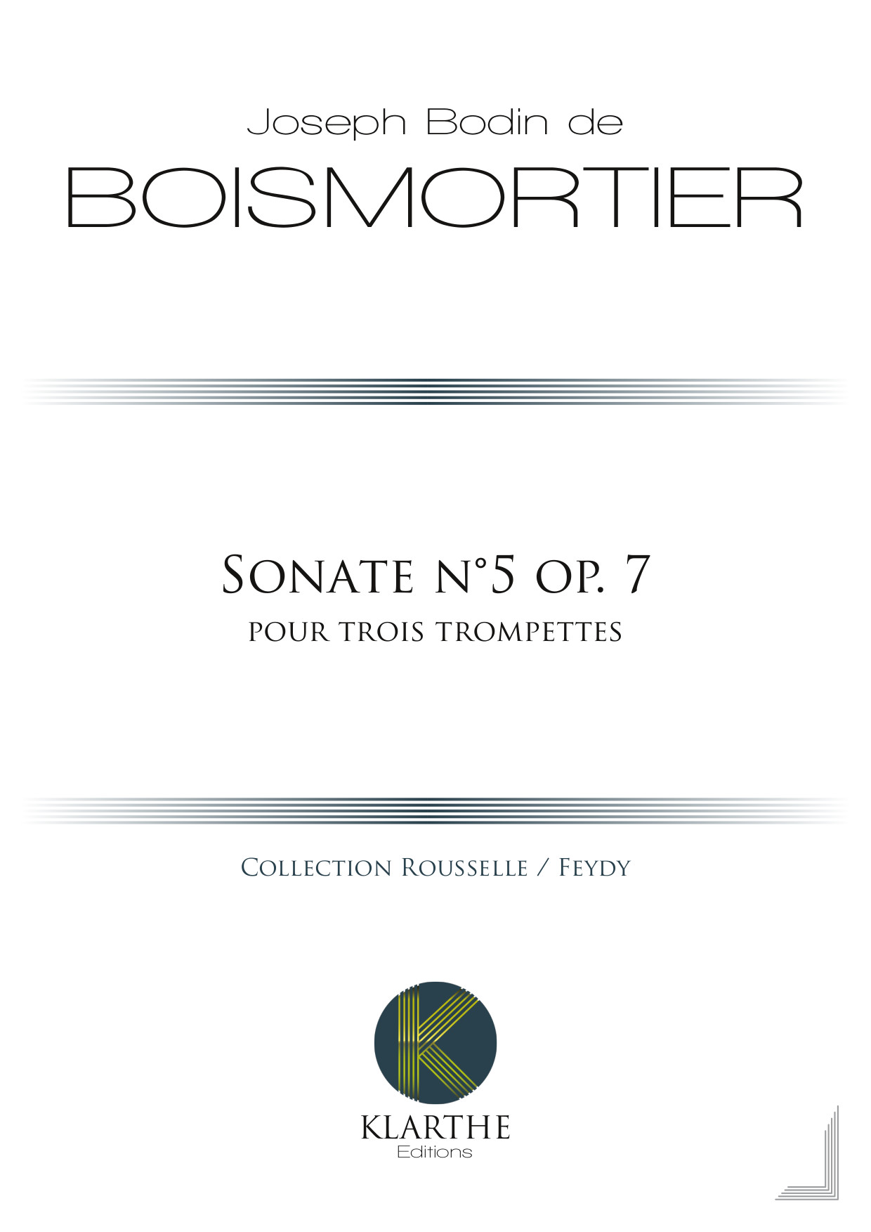Sonate n�5 op.7
(BOISMORTIER JOSEPH BODIN DE)