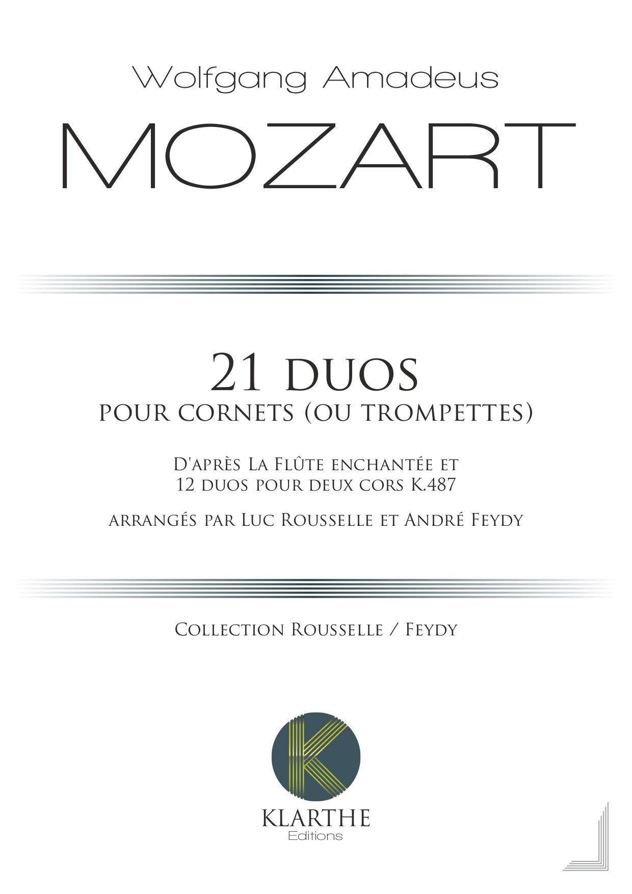 21 duos pour cornets (ou trompettes)