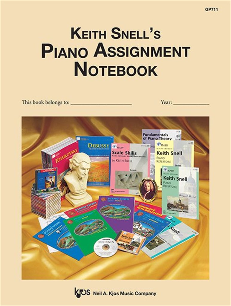 Keith Snell's Piano Assignment Notebook (SNELL KEITH)