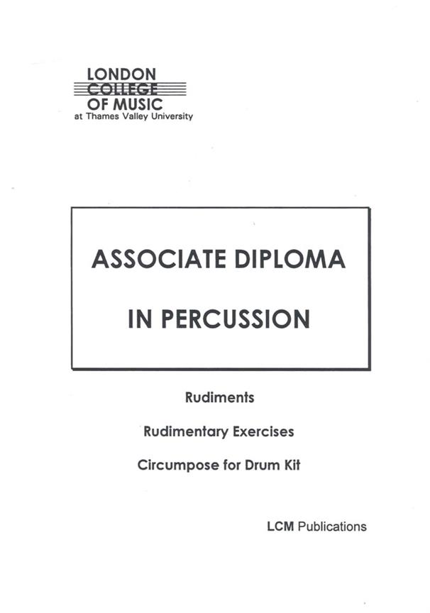 London College of Music Associate Diploma in Percussion