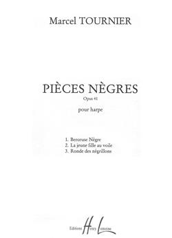 3 Pièces Nègres Op. 41 (TOURNIER MARCEL)