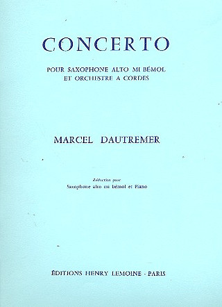 Concerto (DAUTREMER MARCEL)