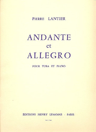 Andante Et Allegro (LANTIER PIERRE)