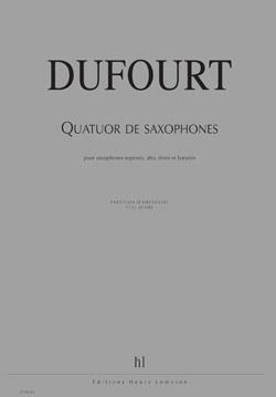 Quatuor De Saxophones (DUFOURT HUGUES)