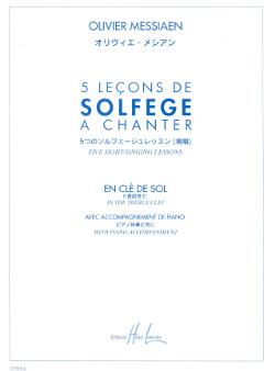 5 Leçons De Solfège (MESSIAEN OLIVIER)