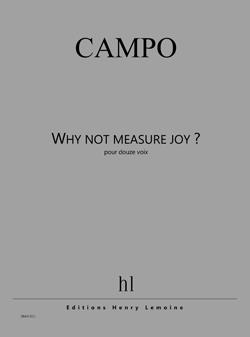 Why Not Measure Joy? (CAMPO REGIS)