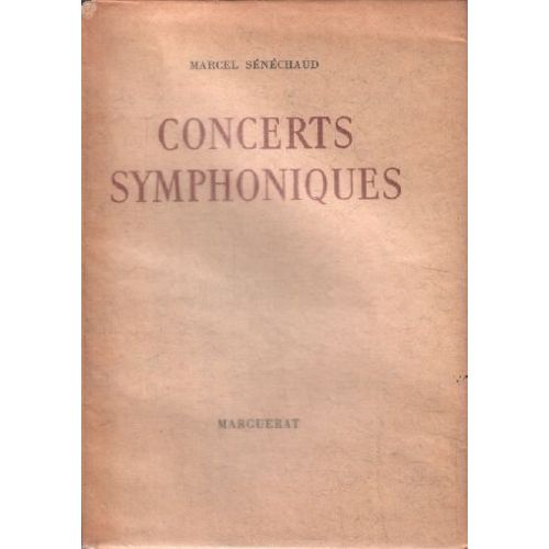 Concerts Symphoniques