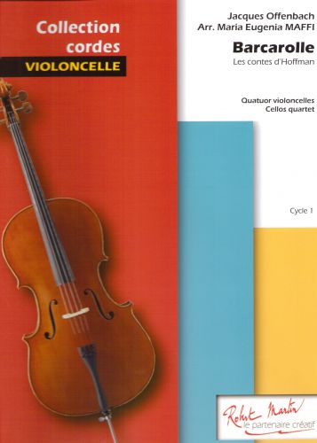 Barcarolle 'Extrait Contes D'Hoffman' Pour Quatre Violoncelles