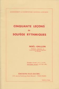 50 Lecons Vol.2 Solfège Rytmique