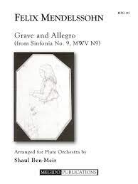 Grave and Allegro from Sinfonia No (MENDELSSOHN-BARTHOLDY FELIX)