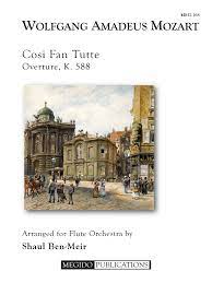 Cosi Fan Tutte Overture for Flute Orchestra (MOZART WOLFGANG AMADEUS)