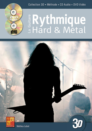 La Guitare Rythmique Hard And Métal En 3D