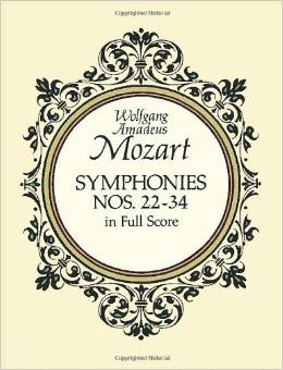 Symphonies N.22-34 Full Score (MOZART WOLFGANG AMADEUS)