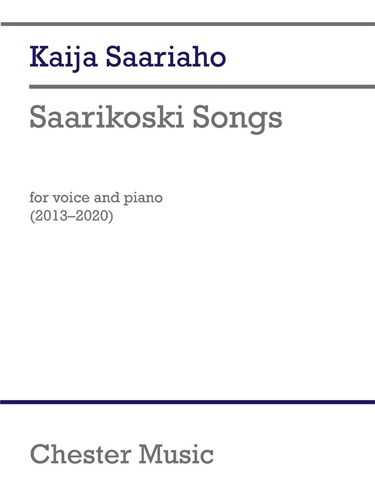 Saarikoski Songs (SAARIAHO KAIJA)