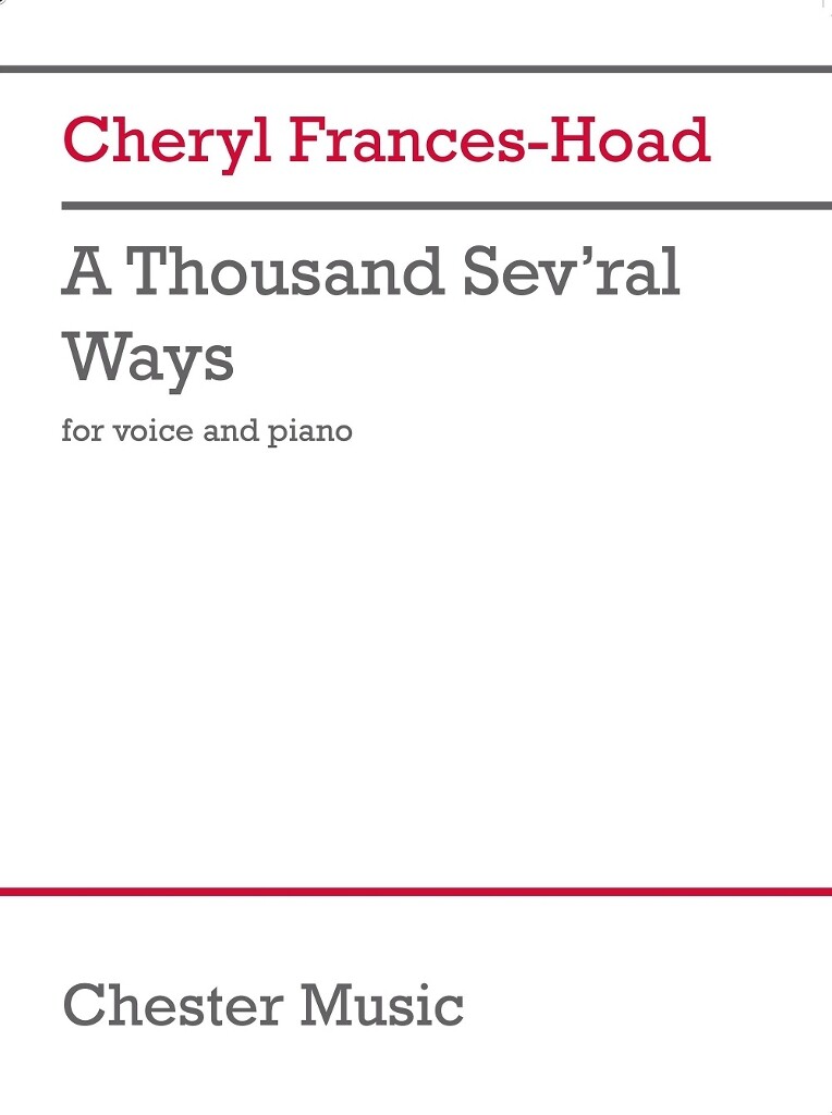 A Thousand Sev'ral Ways (FRANCES-HOAD CHERYL)