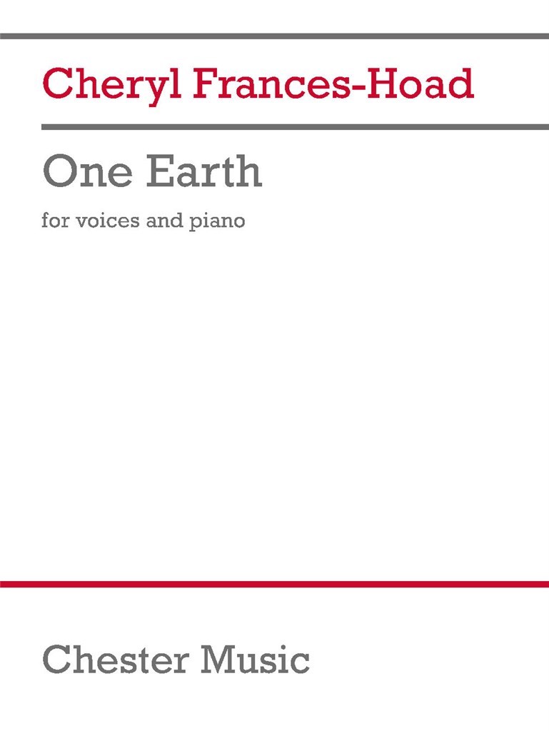 One Earth (FRANCES-HOAD CHERYL)