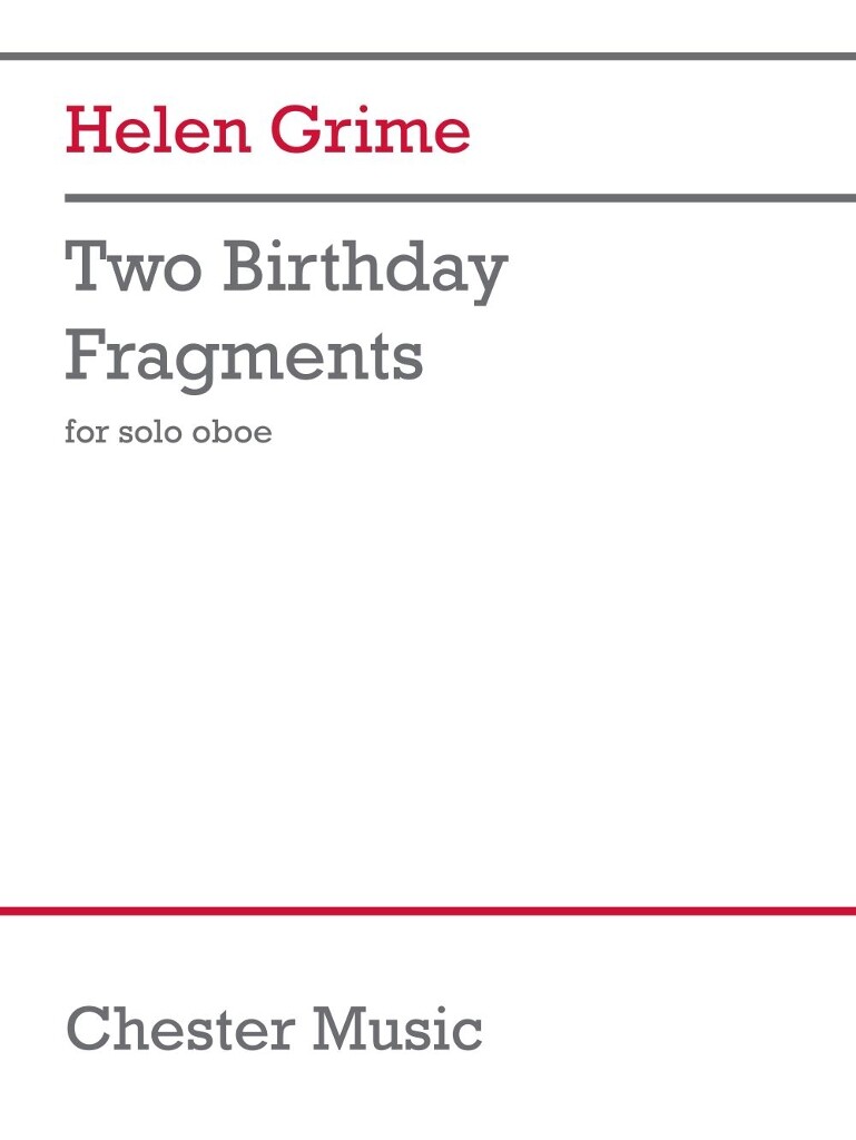 Two Birthday Fragments (GRIME HELEN)
