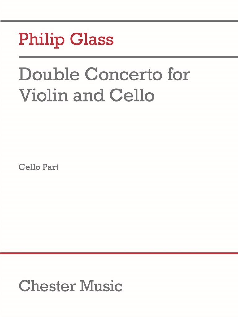 Double Concerto for Violin and Cello (cello part)