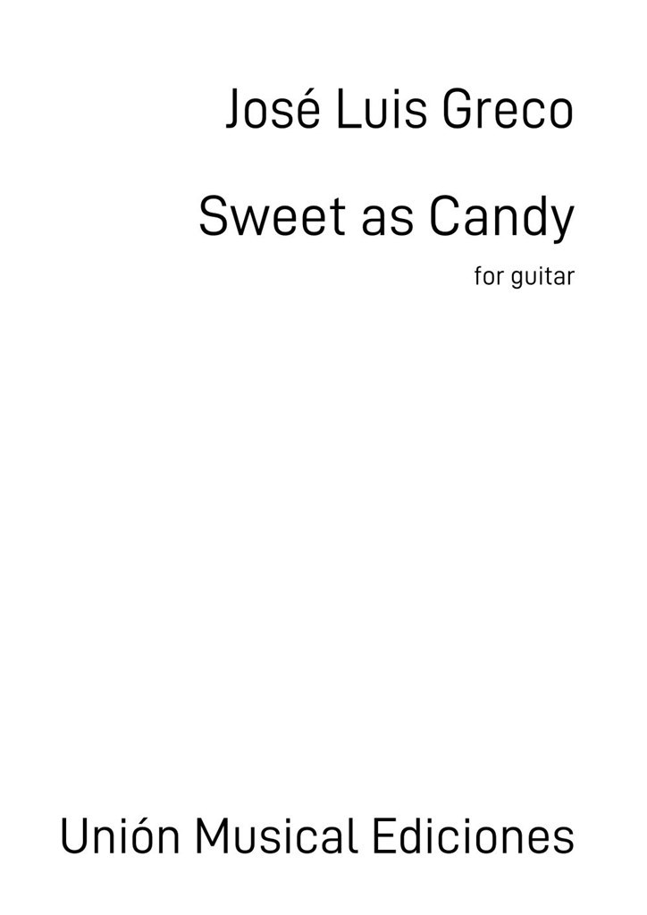 Sweet as Candy (GRECO JOSE LUIS)