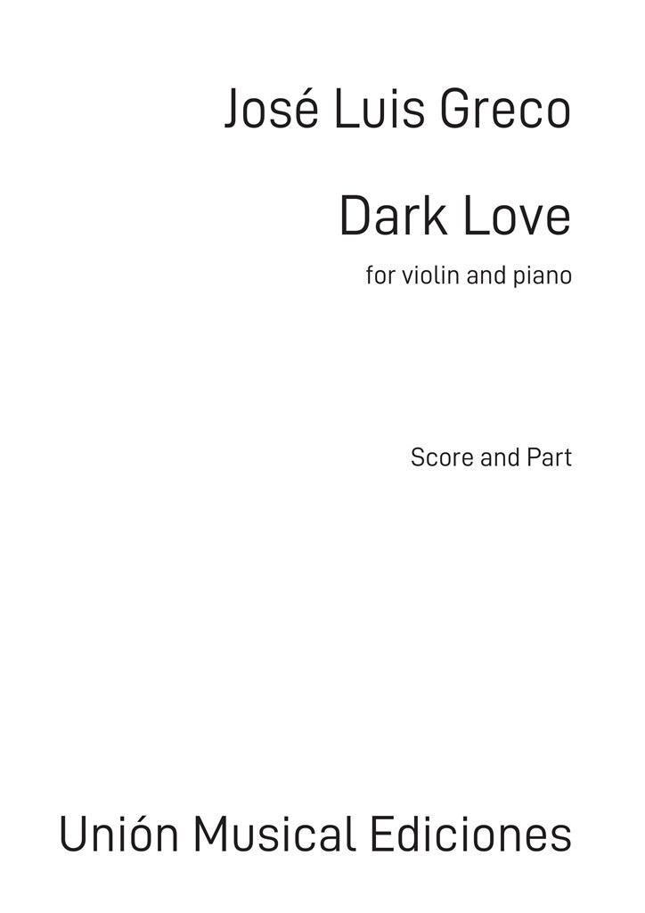 Dark Love (GRECO JOSE LUIS)