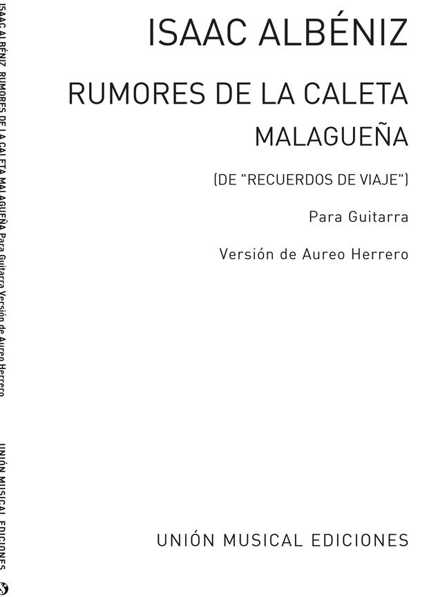 Albeniz Rumores De La Caleta Guitarra Vers. Herrero