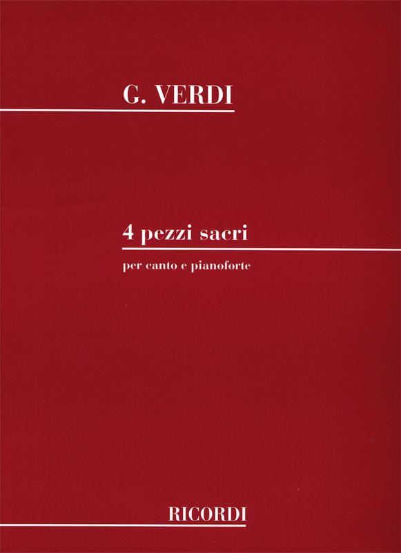 4 Pezzi Sacri Per Canto E Pianoforte (VERDI GIUSEPPE)