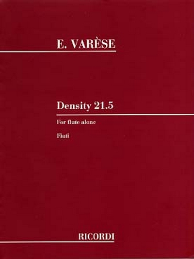 Density 21.5 (VARESE EDGARD)