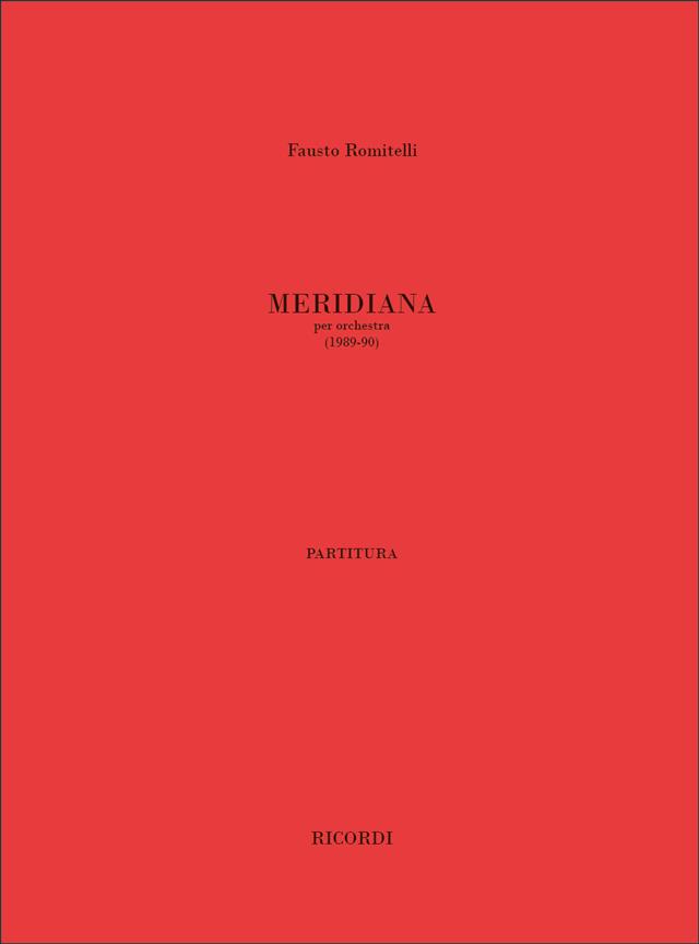 Meridiana (ROMITELLI FAUSTO)