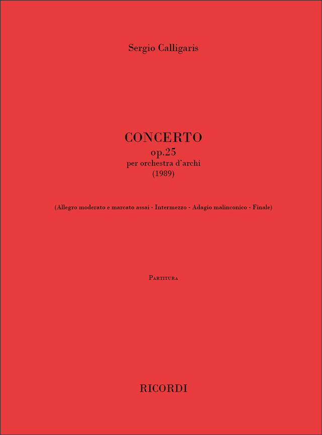 Concerto Op. 25 (CALLIGARIS SERGIO)