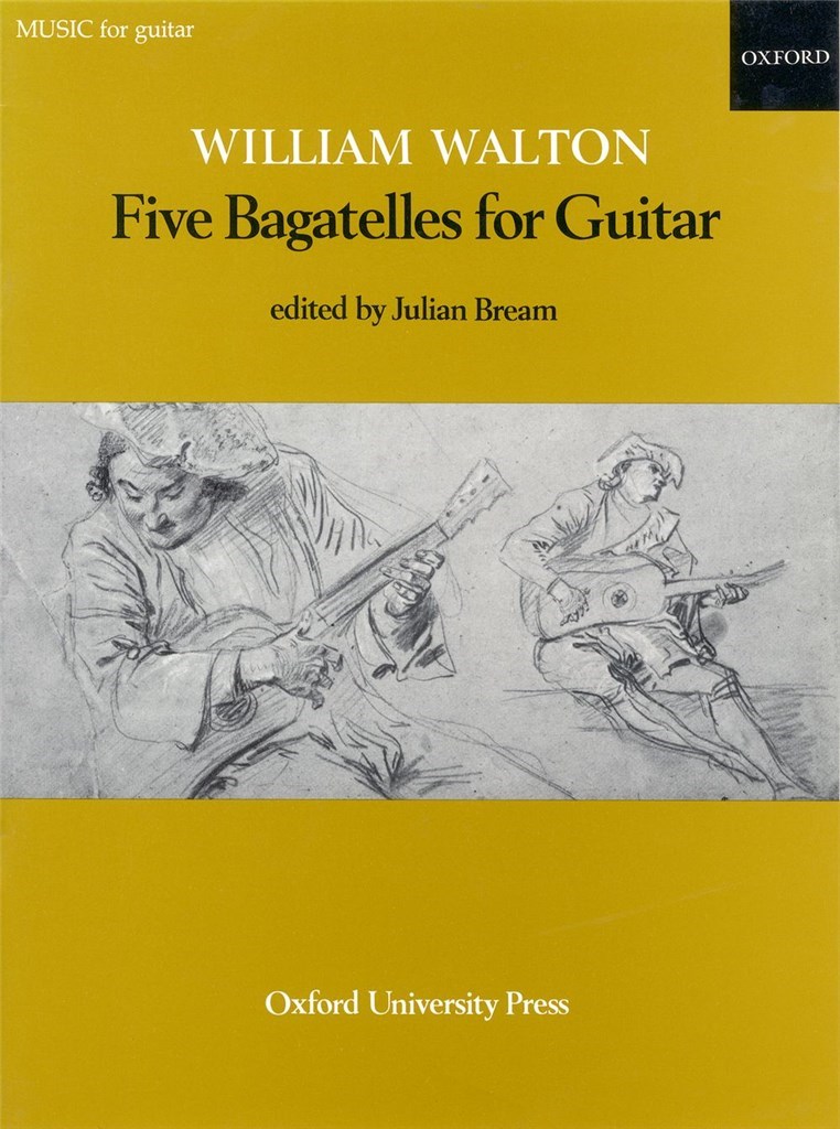 FIVE BAGATELLES FOR GUITAR (WALTON WILLIAM)