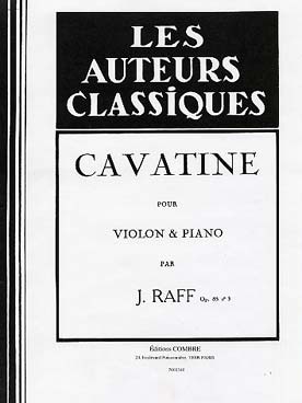 Cavatine Op. 85 #3 (RAFF JOSEPH JOACHIM)