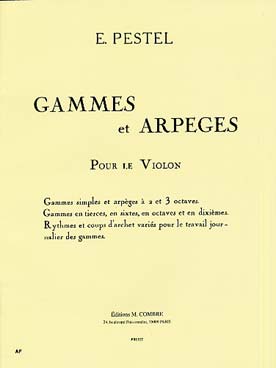 Gammes Et Arpèges (PESTEL E)
