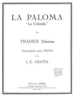 La Paloma (YRADIER SEBASTIAN DE)