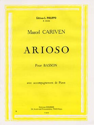 Arioso (CARIVEN MARCEL)